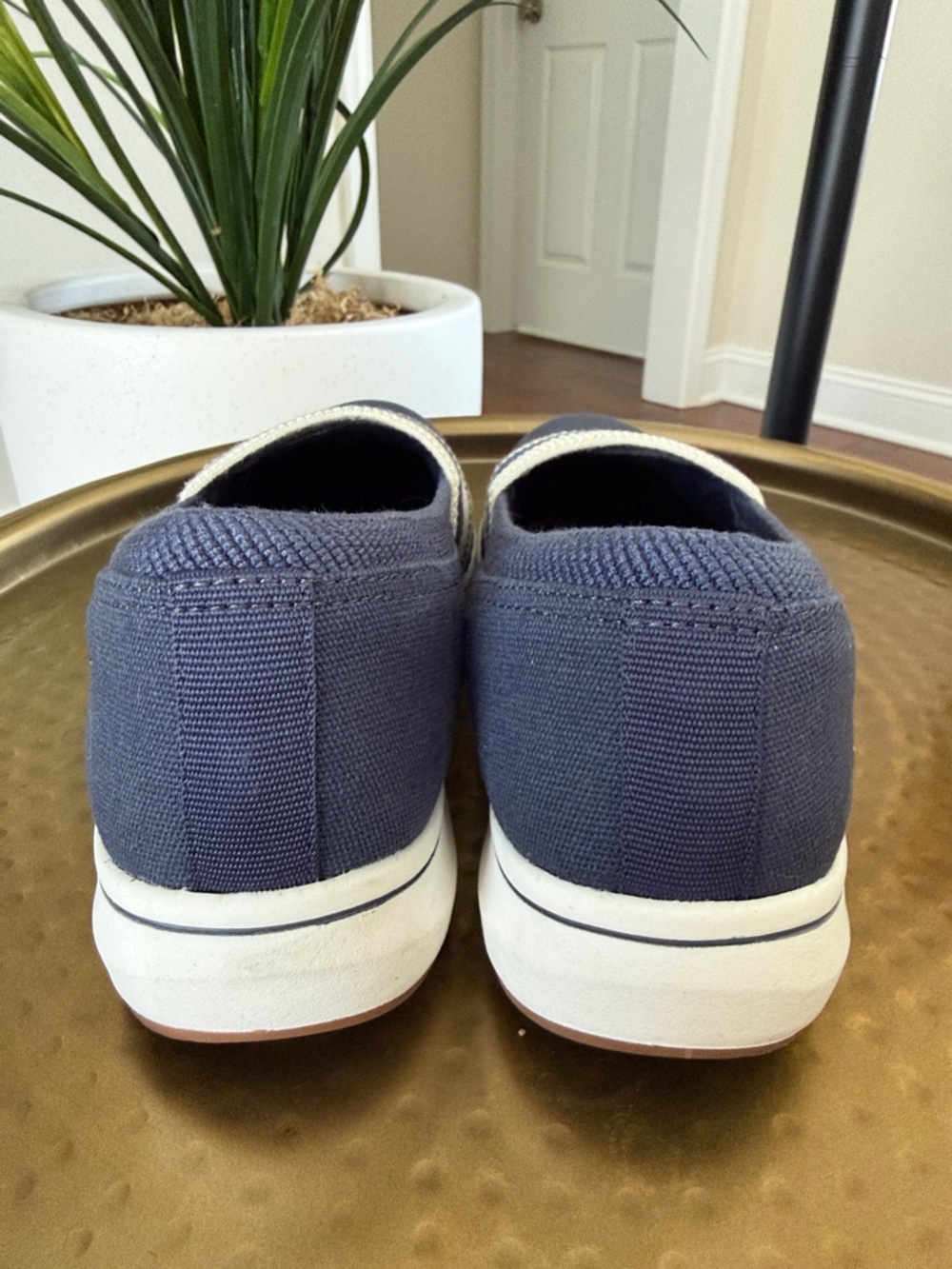 Clarks Women's Breeze Sky Mist Navy - Picture 4 of 9